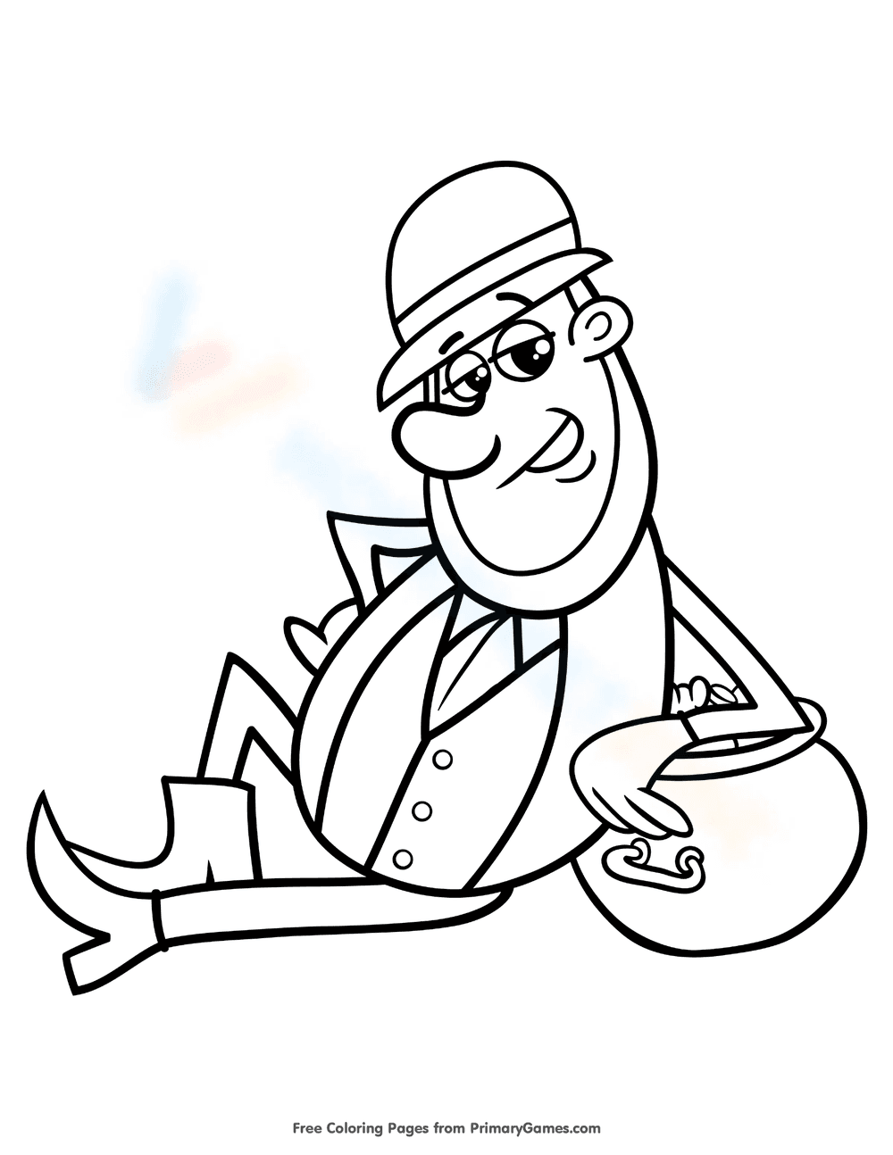 Leprechaun with a Pot of Gold - Page 1