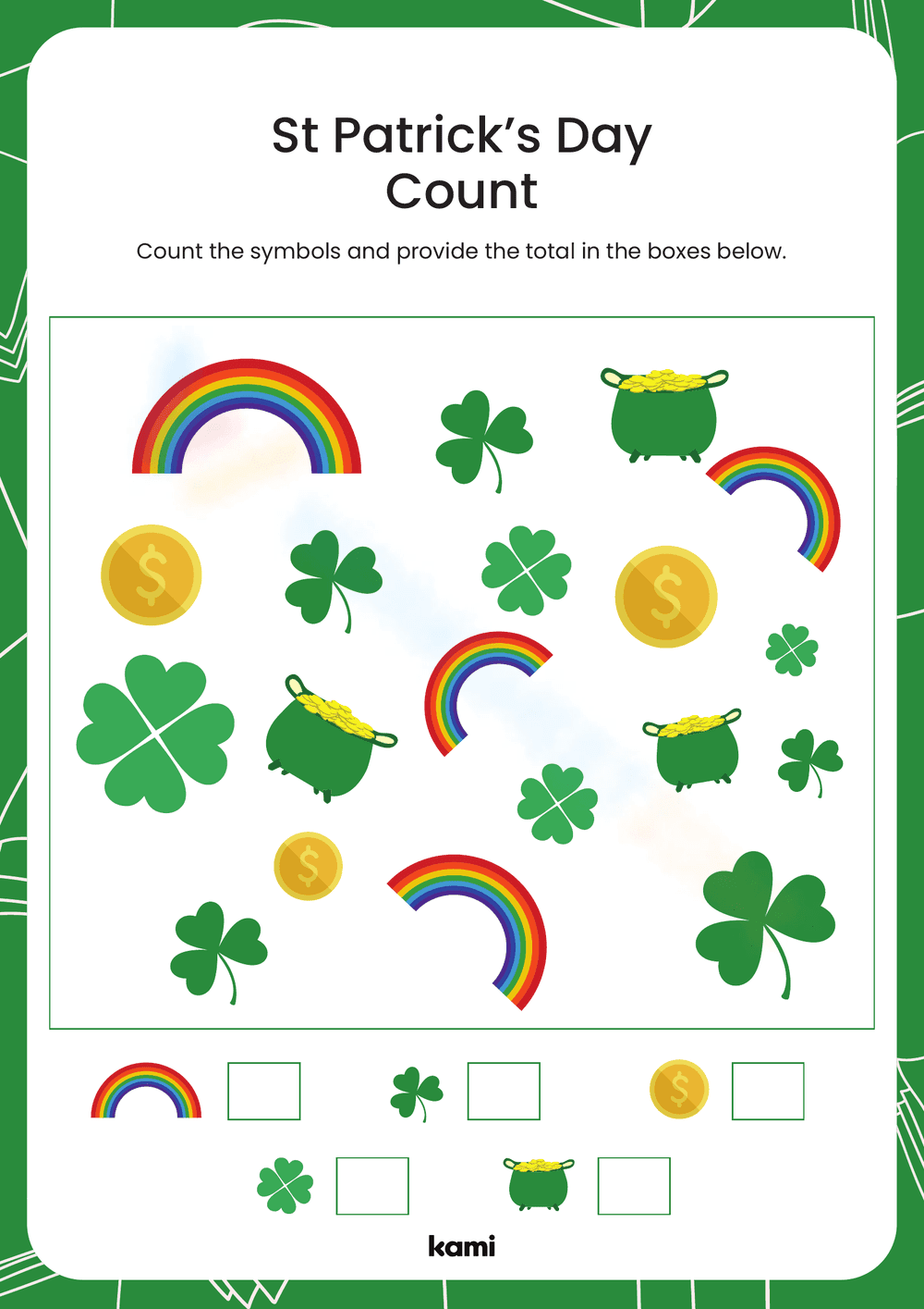 St Patrick's Day Count - Page 1