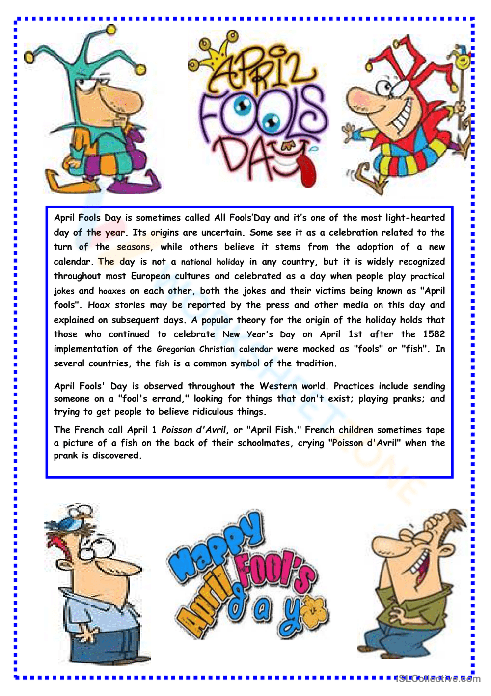 APRIL FOOLS - Page 1