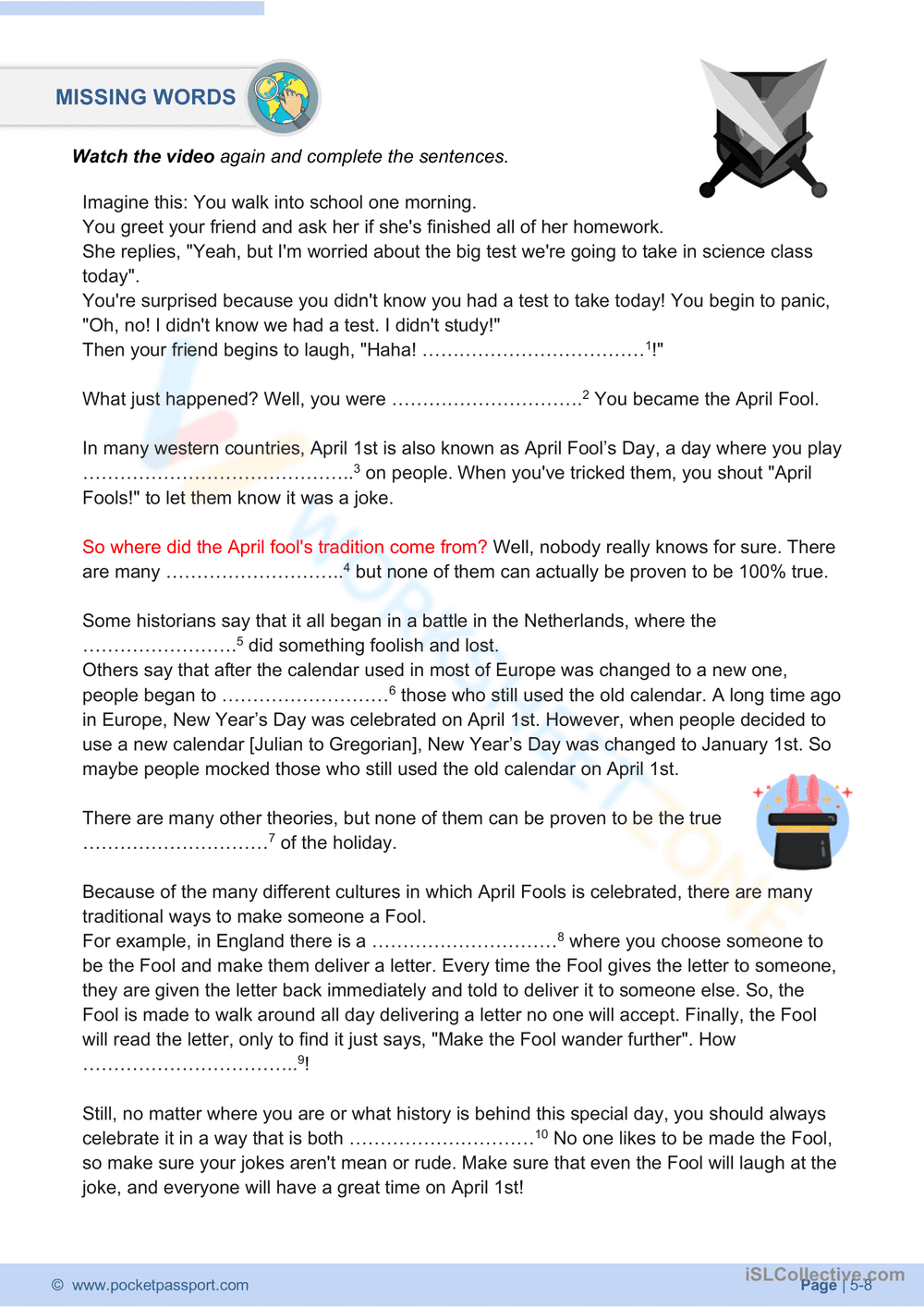 Uncover the History of April Fools' Day - Page 4