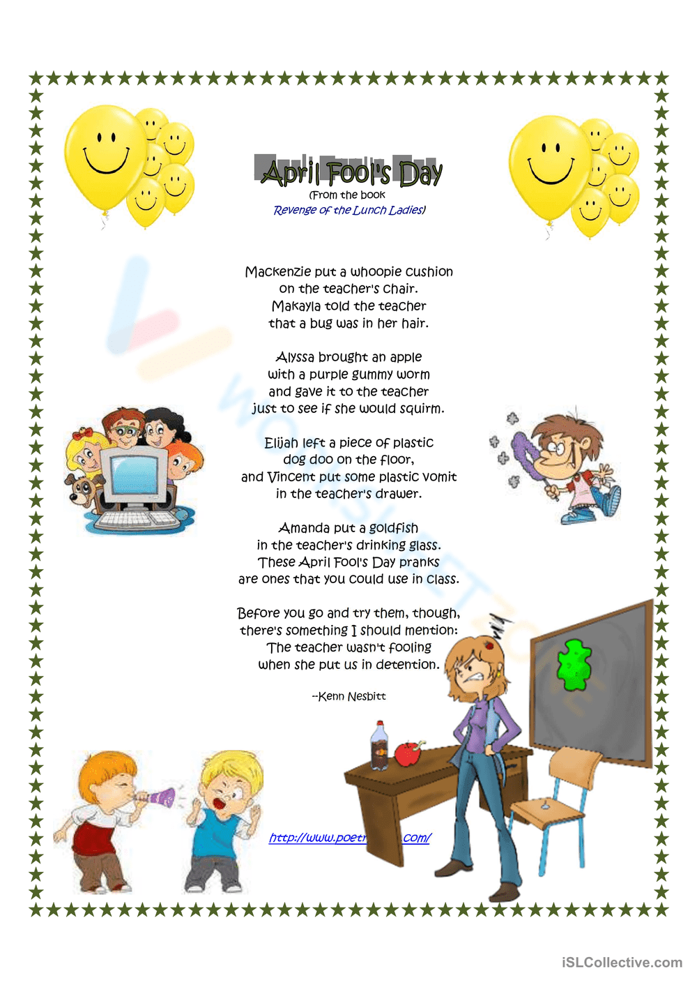 April Fools' Day poem - Page 1