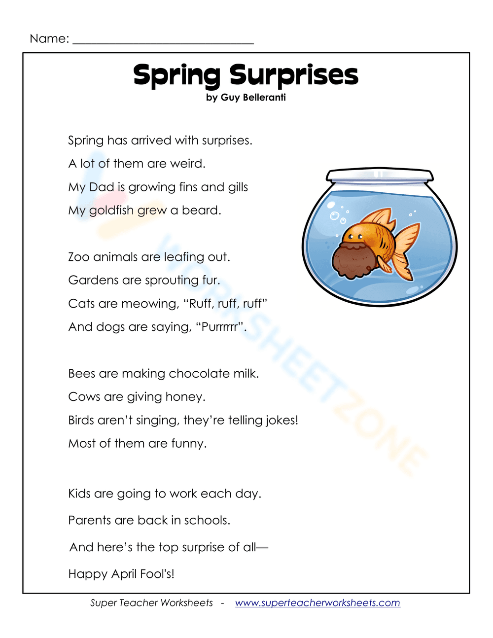 Spring Surprises - Page 1