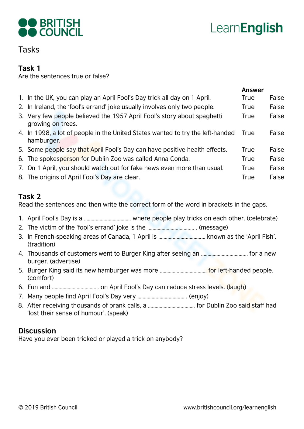 April Fool's Day excercises - Page 3