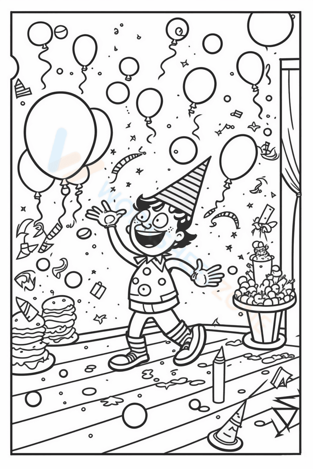 Silly Magician Activity for April Fools' Day - Page 1