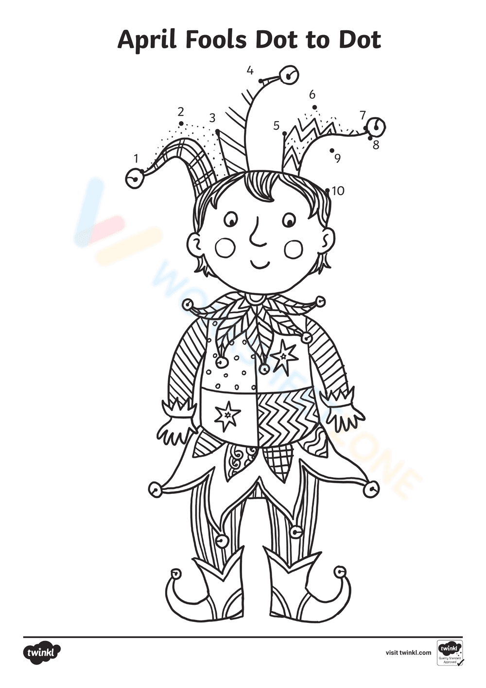 April Fools' Day Dot-to-Dot Fun - Page 2