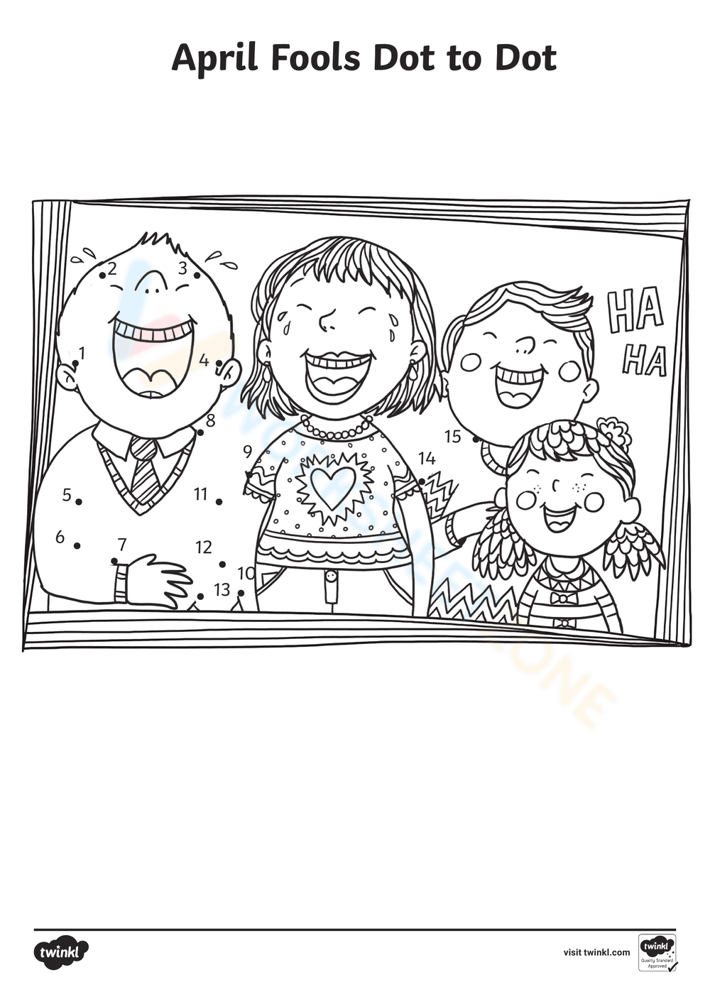 April Fools' Day Dot-to-Dot Fun - Page 3