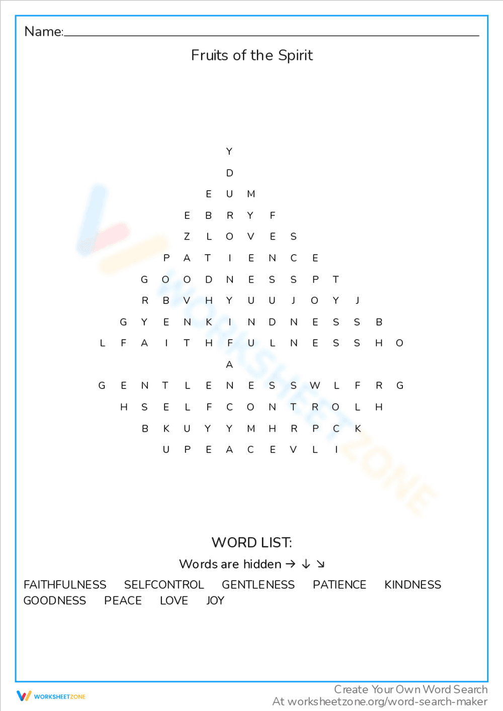 Learn Fruits of the Spirit: Fun Guide - Page 1