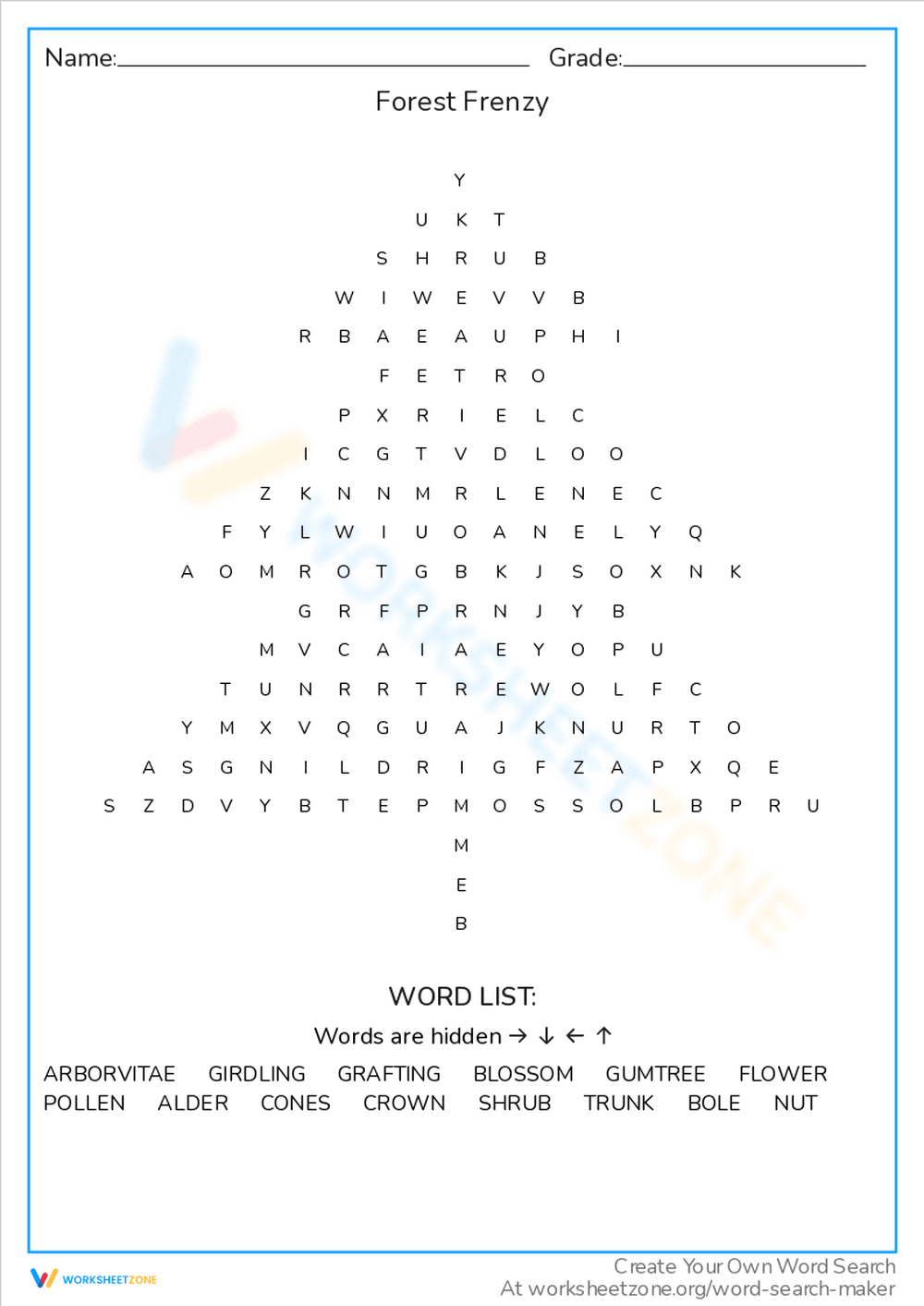 Forest Frenzy - Page 1