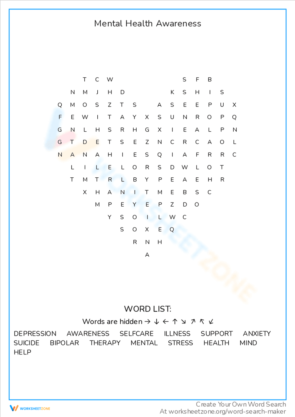 Mental Health Awareness - Page 1