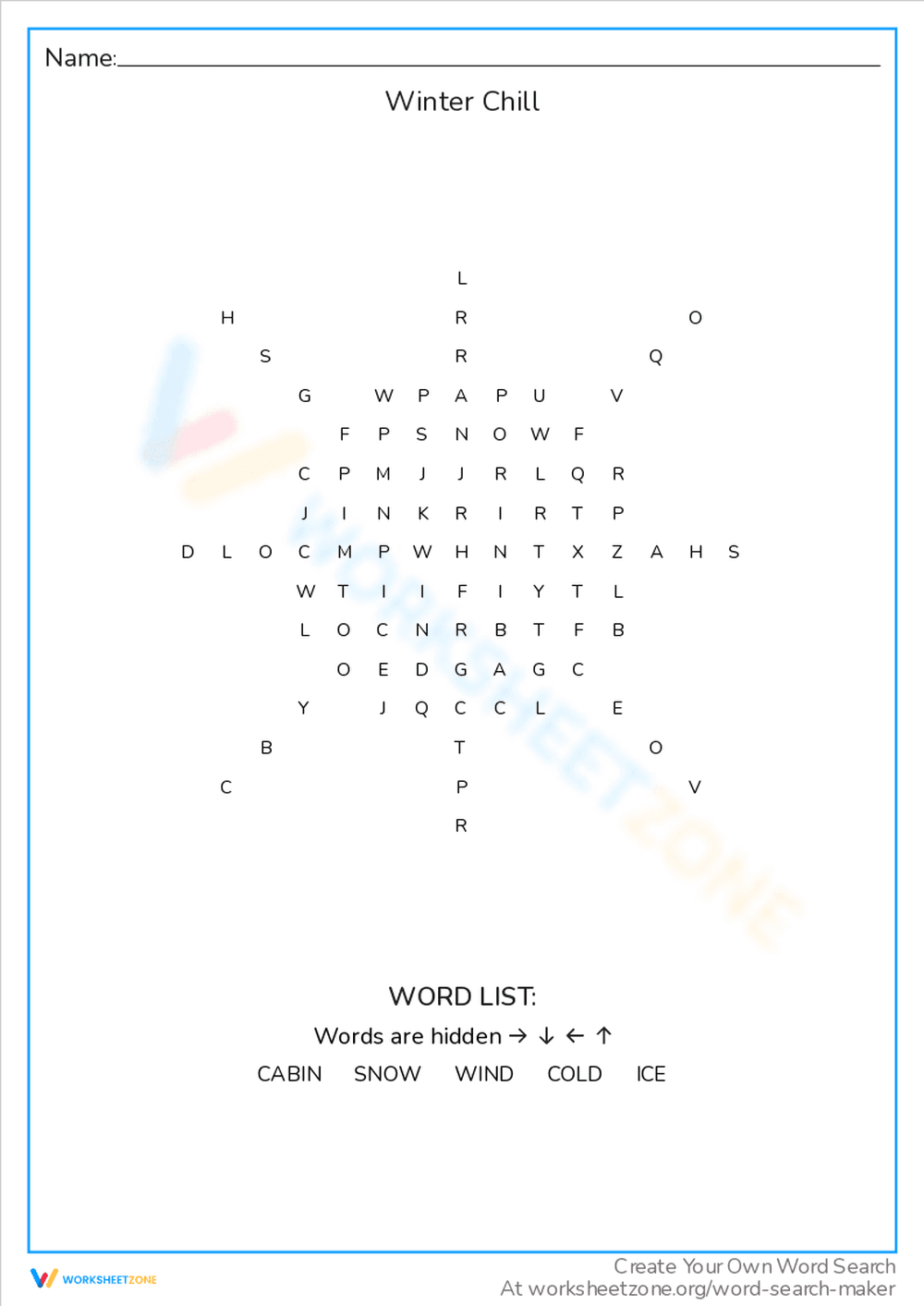 Winter Chill - Page 1