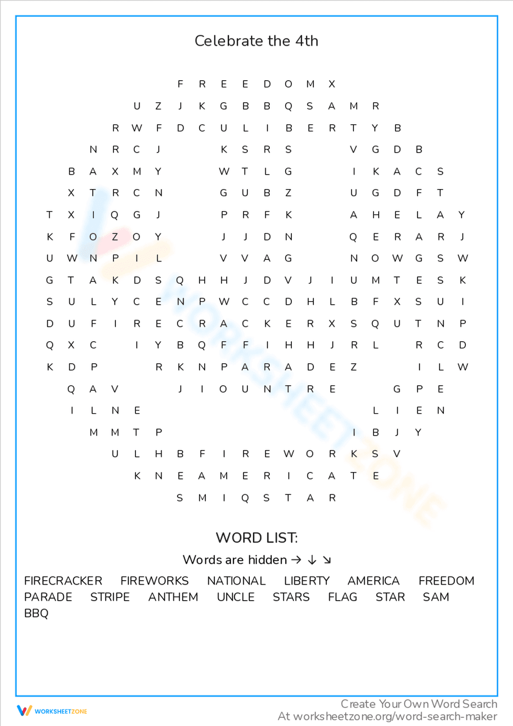 Celebrate the 4th of July with Patriotic Puzzles - Page 1