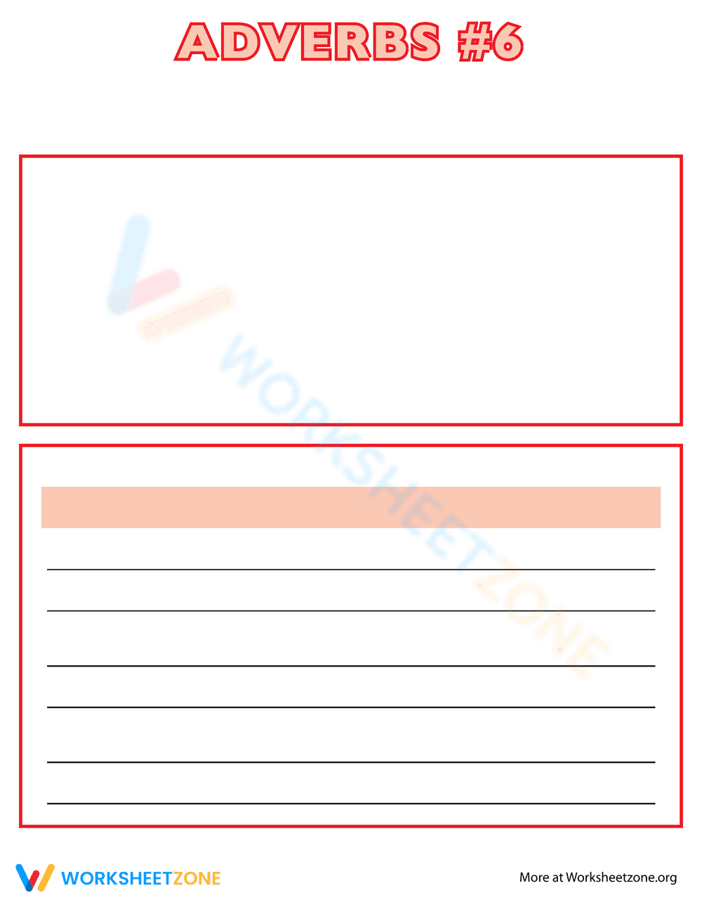 Grammar: Adverbs #6 - Page 1