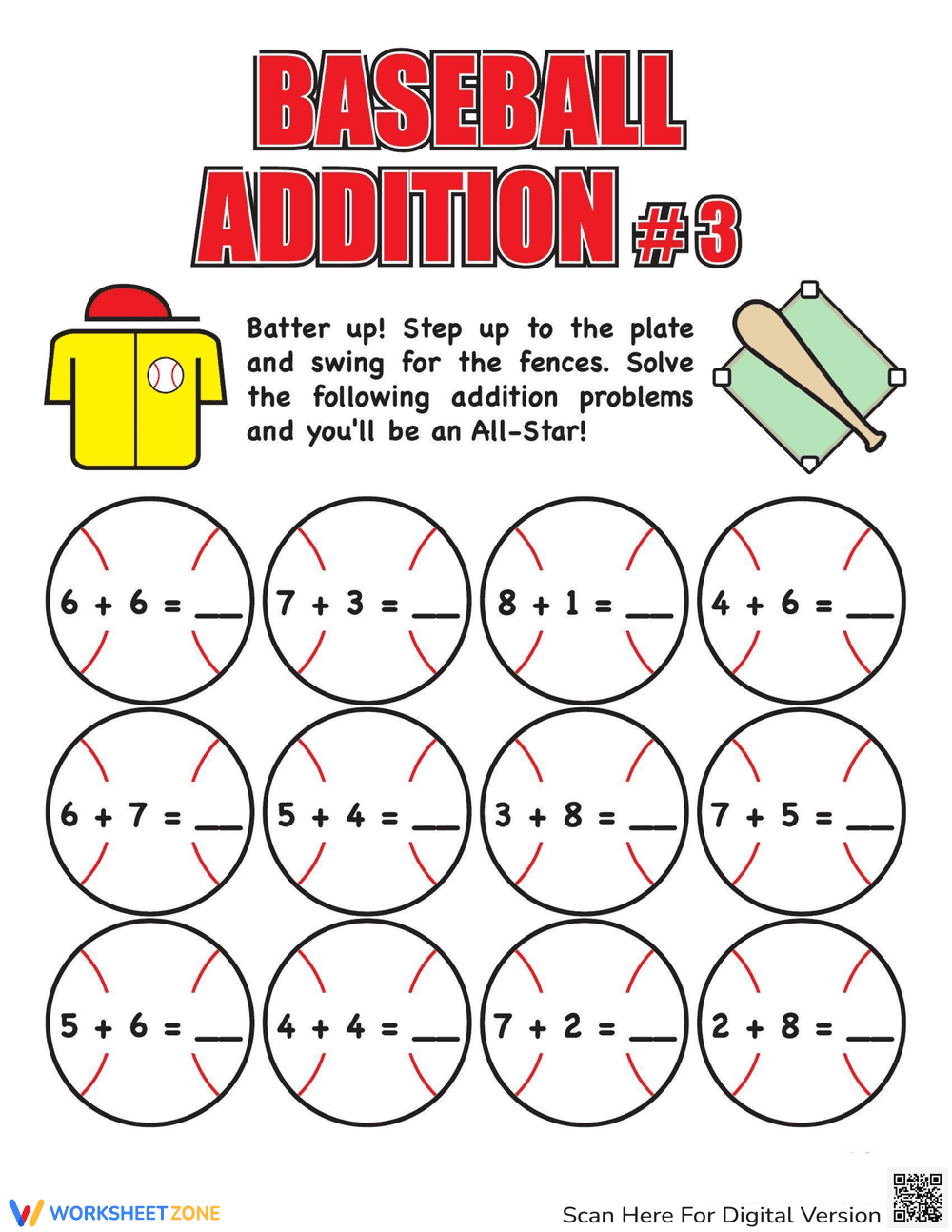 Baseball Addition - Page 1