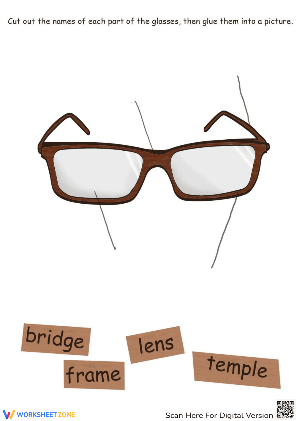 Parts of Clothes: Glasses - Page 1