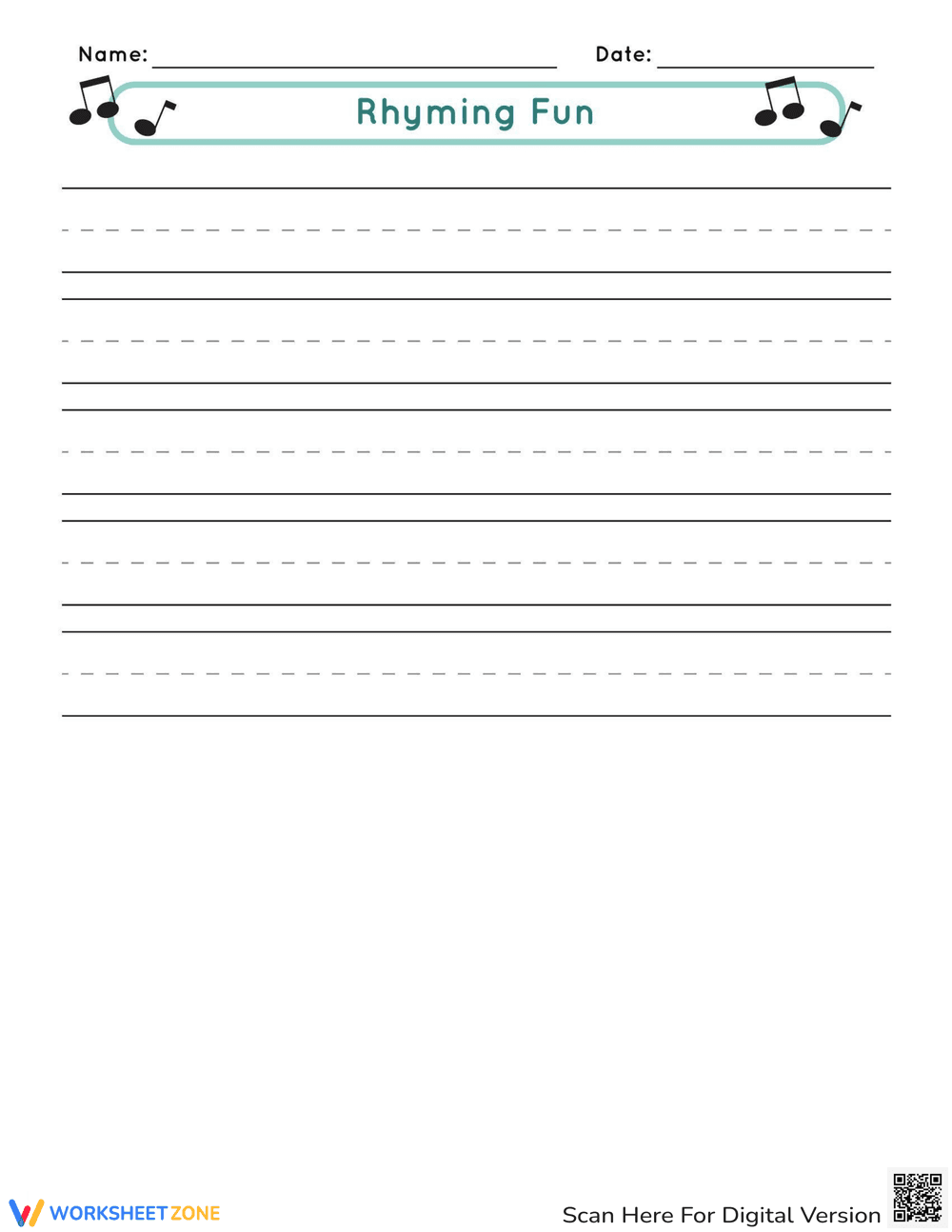 Rhyming Fun - Page 2