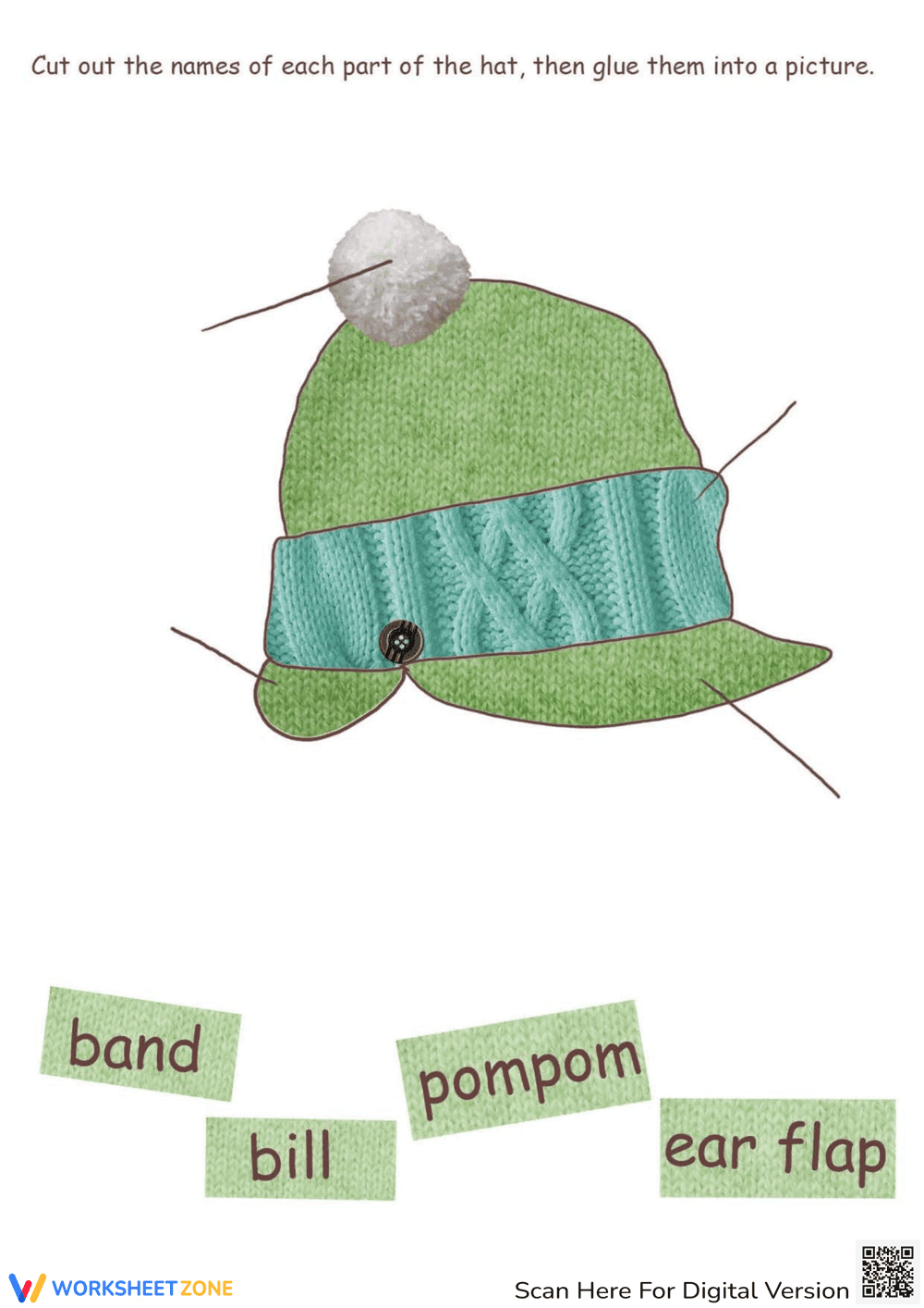 Parts of Clothes: Hat - Page 1