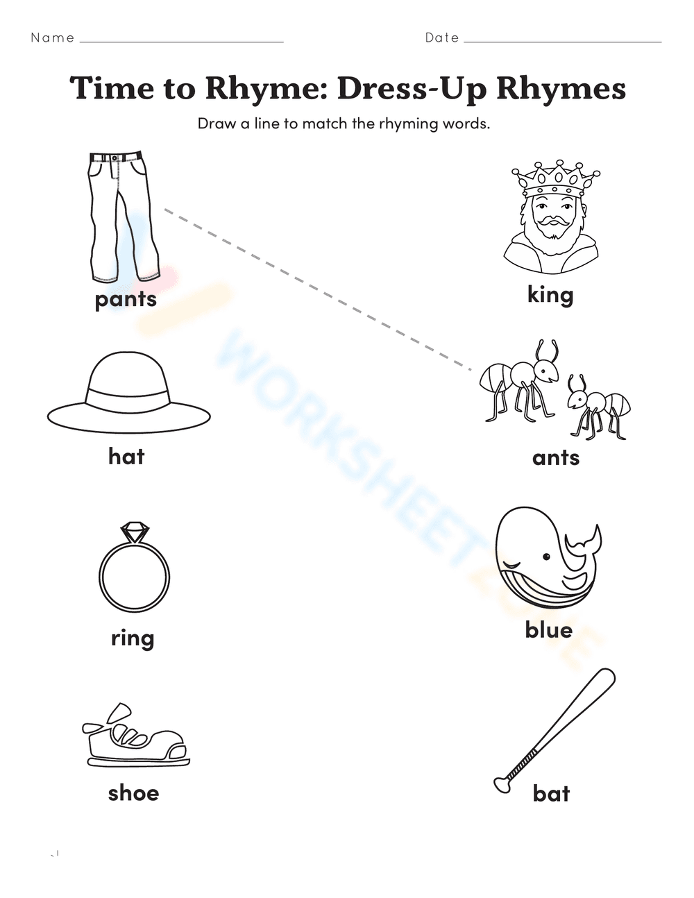 Time Rhyme: Dress-Up Rhymes - Page 1