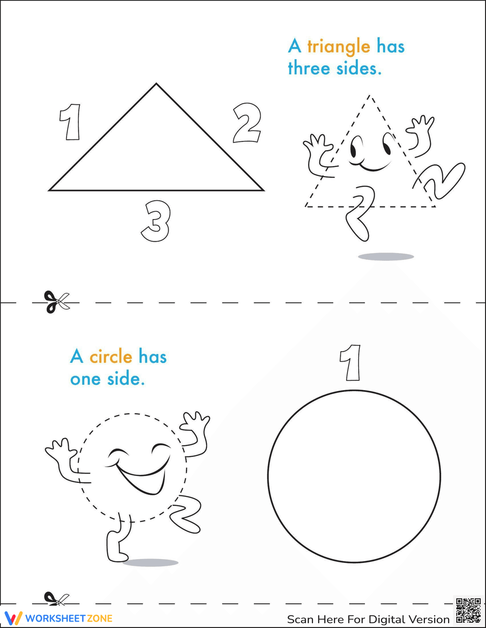 Mini-Book Learning Shapes - Page 2