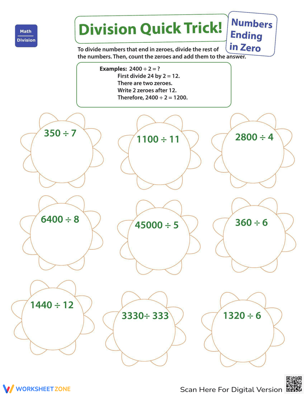 Quick Trick: Dividing Numbers with Zeroes - Page 1