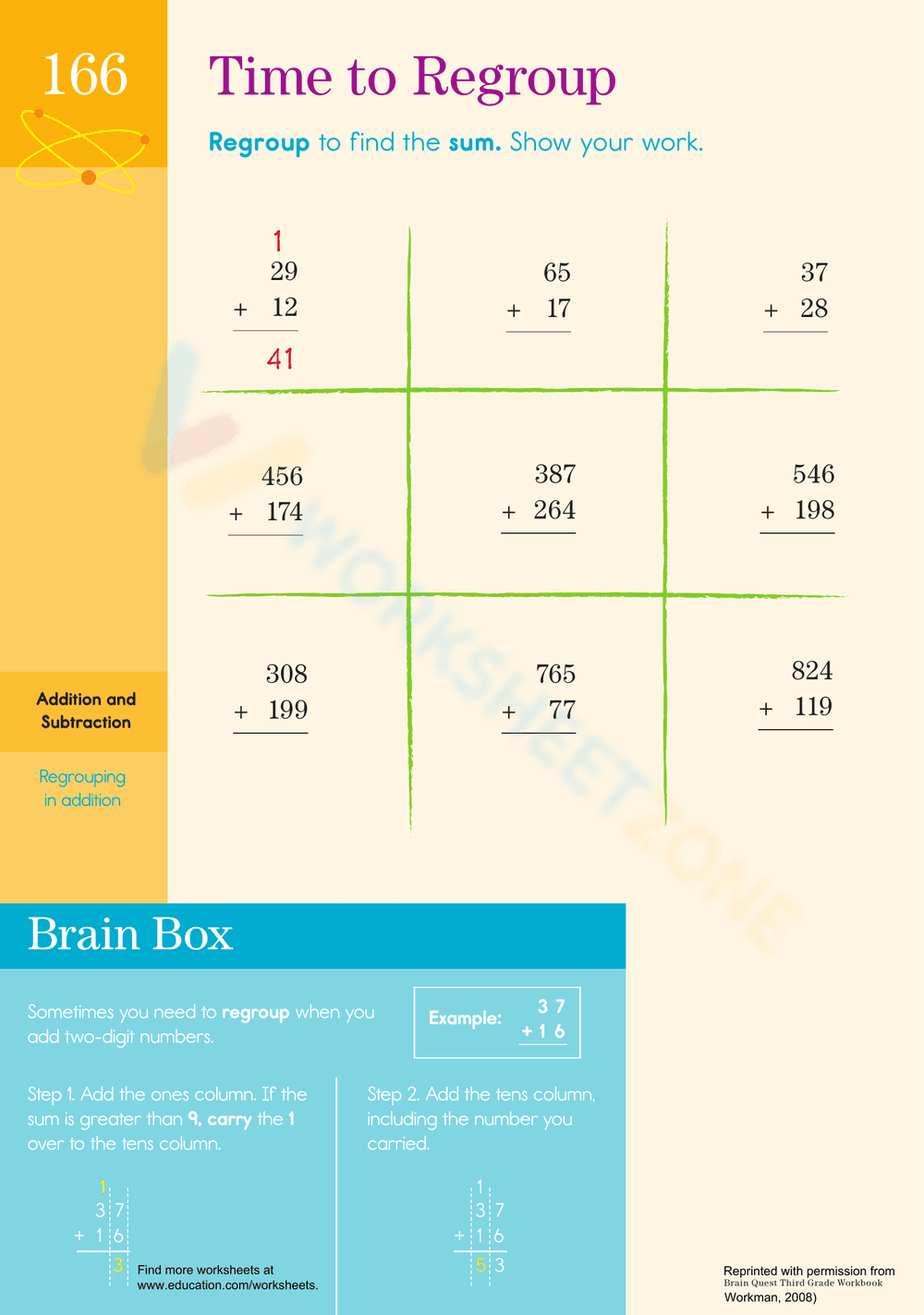 Master Regrouping with Time to Regroup - Page 1