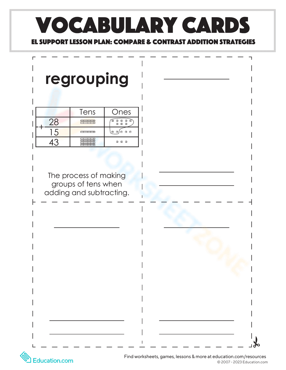 Compare & Contrast Addition Strategies - Page 2