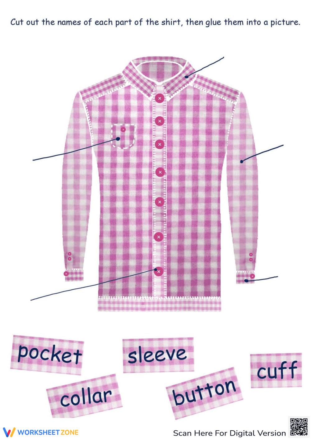 Parts of Clothes: Shirt - Page 1