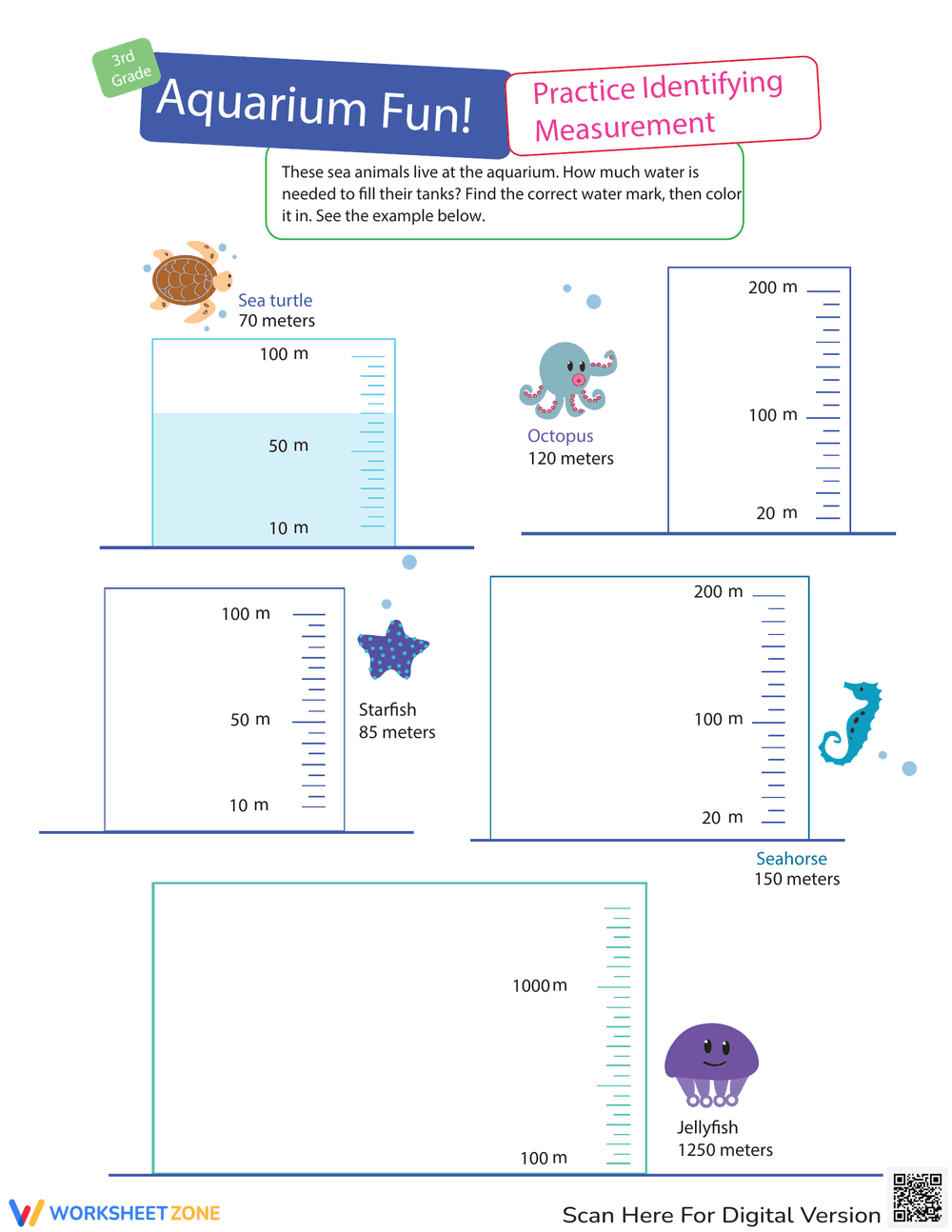 Measurement Mania: Aquarium Fun - Page 1