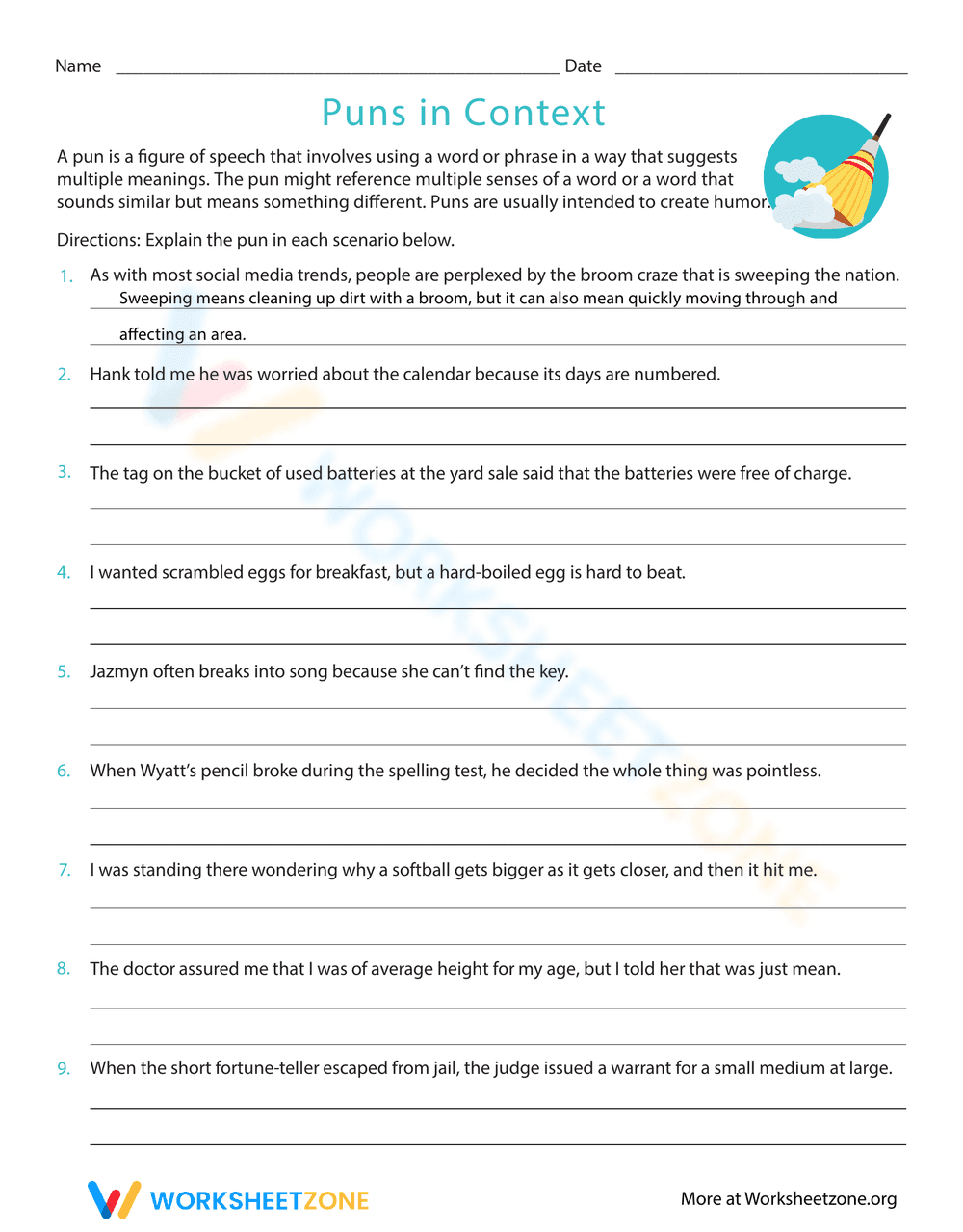 Puns in Context: Understanding Language - Page 1