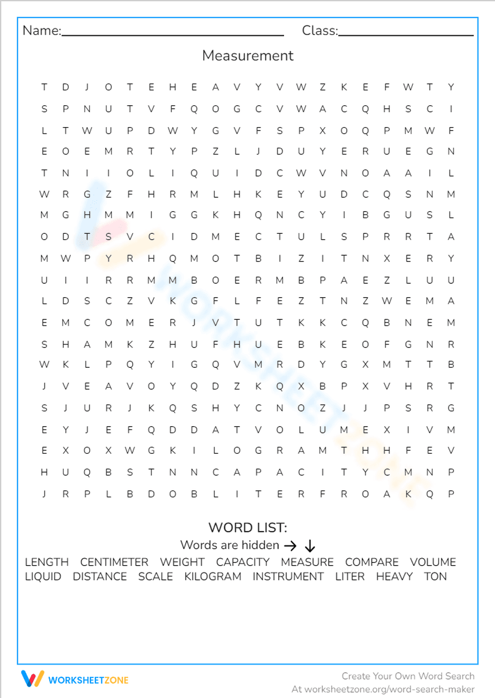 Measurement - Page 1