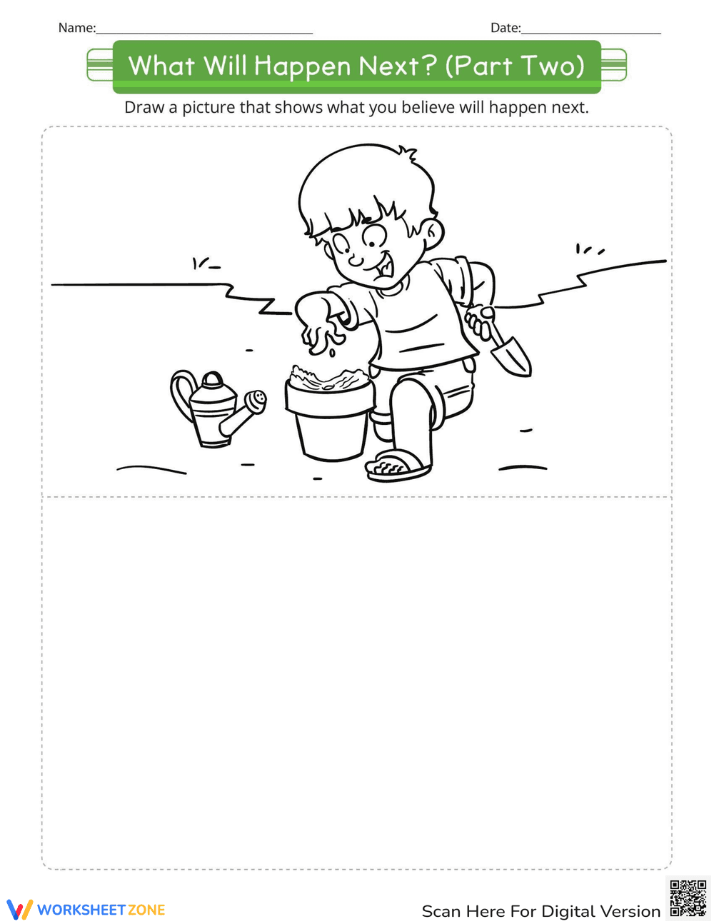 What Will Happen Next? Sequencing Fun - Page 1