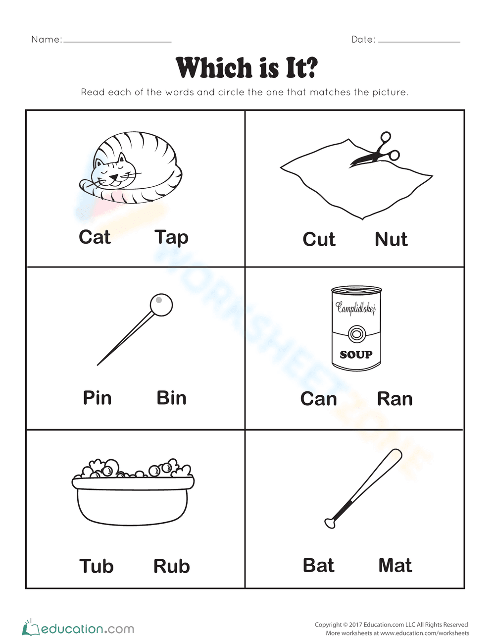 Which Spelling is It? Worksheet - Page 1