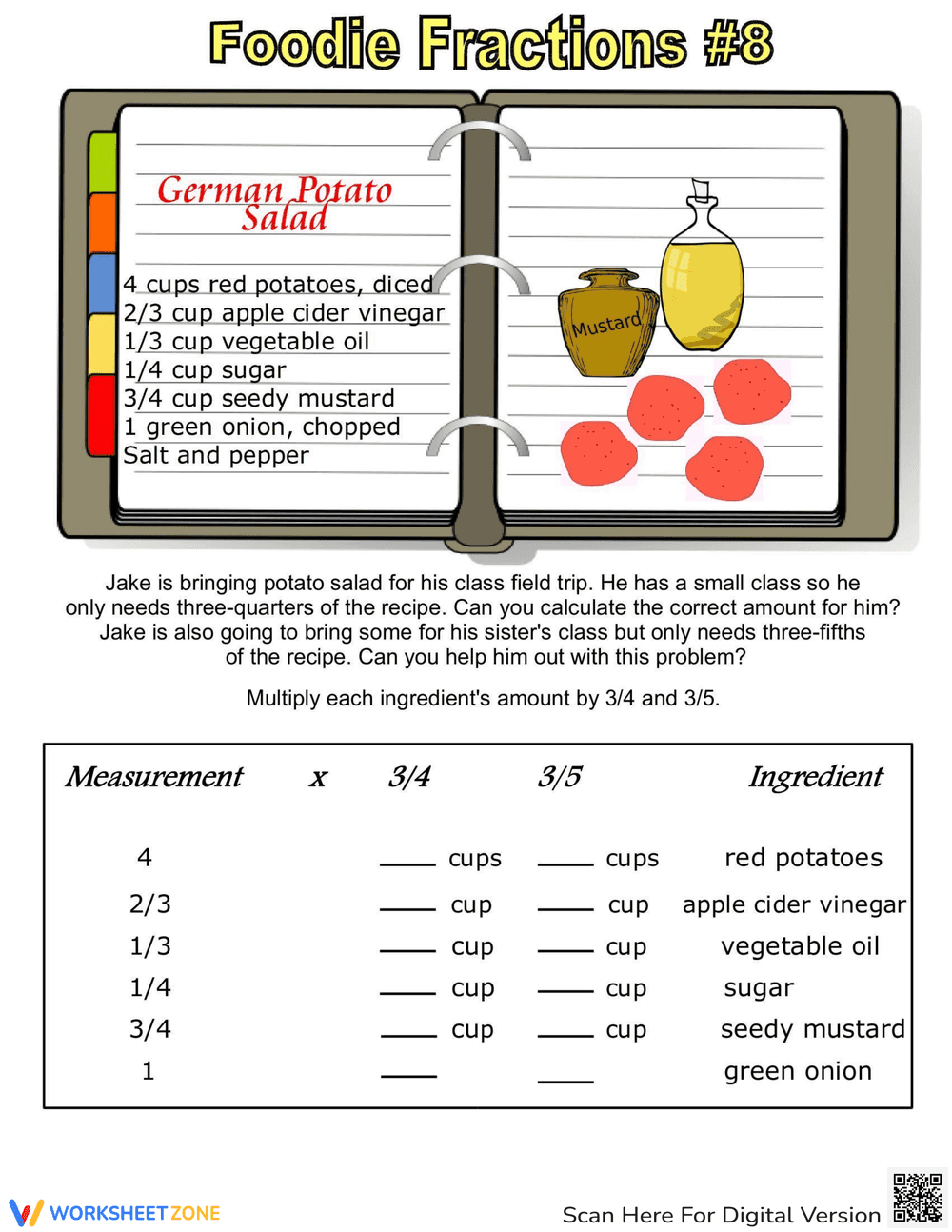 Recipe Fractions #8 - Page 1