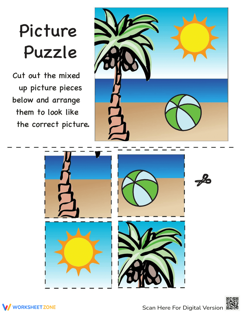 Solve Picture Puzzle Problems - Page 1