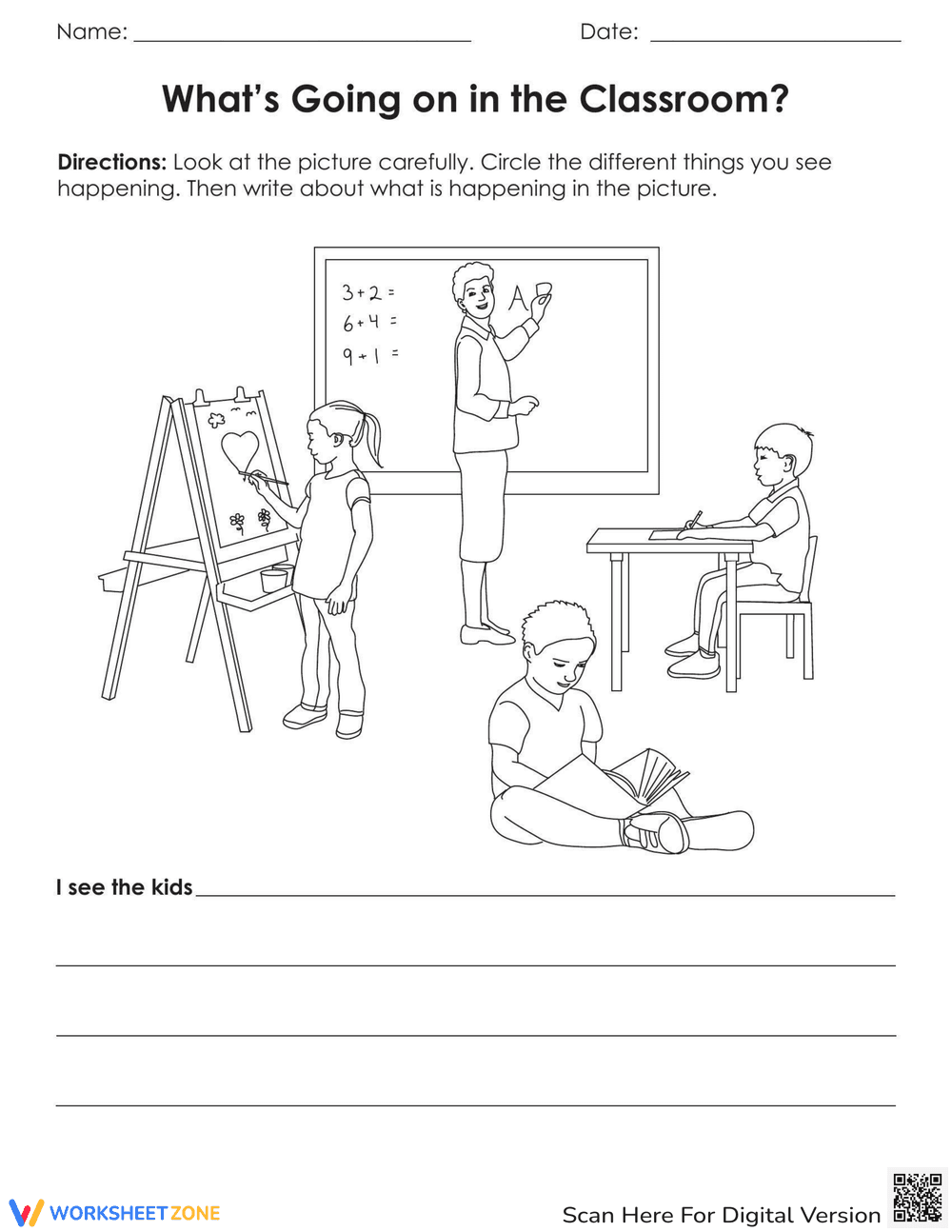 What’s Going on in the Classroom? - Page 1