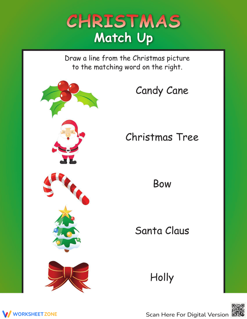 Christmas Matching: Fun Holiday Activity - Page 1