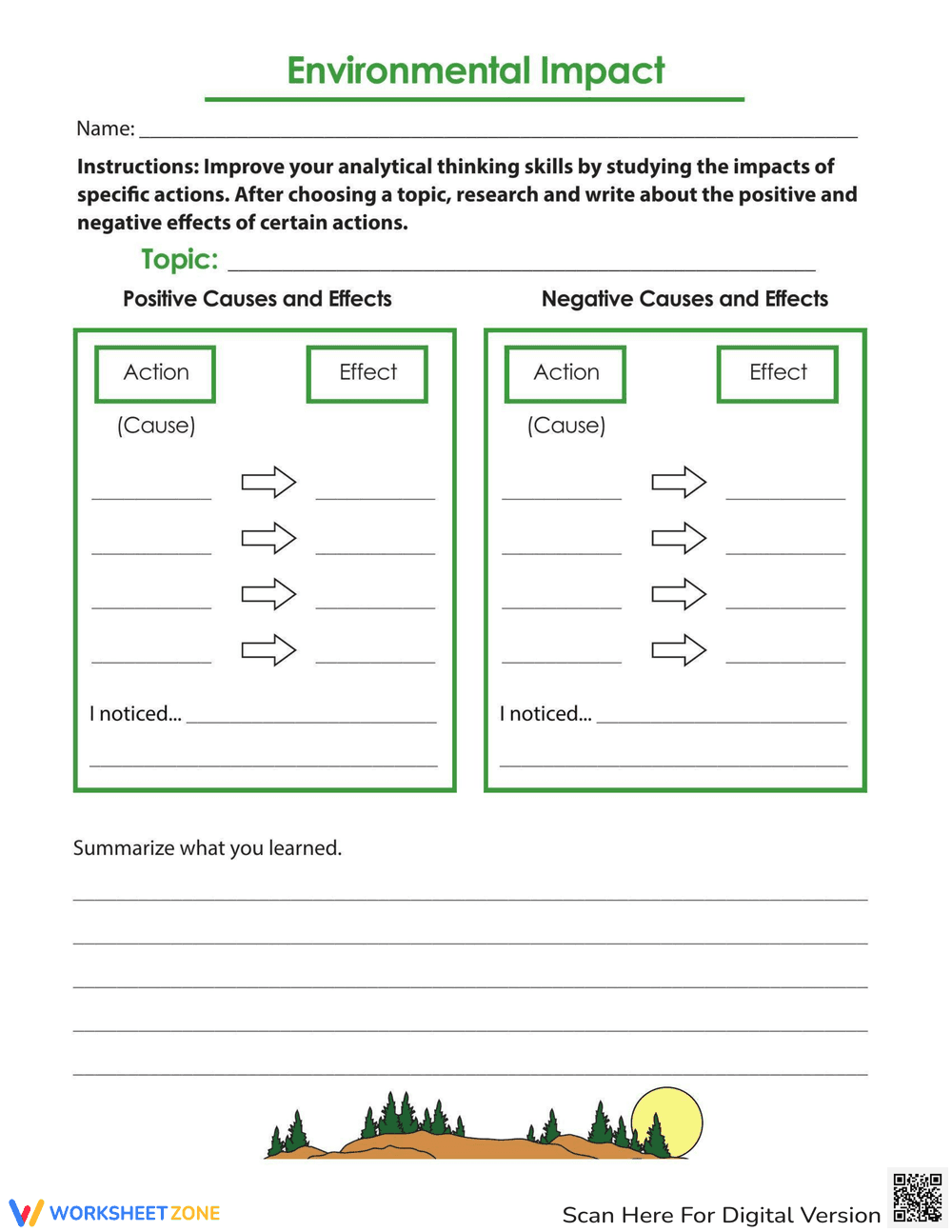 Understanding Environmental Impact - Page 1