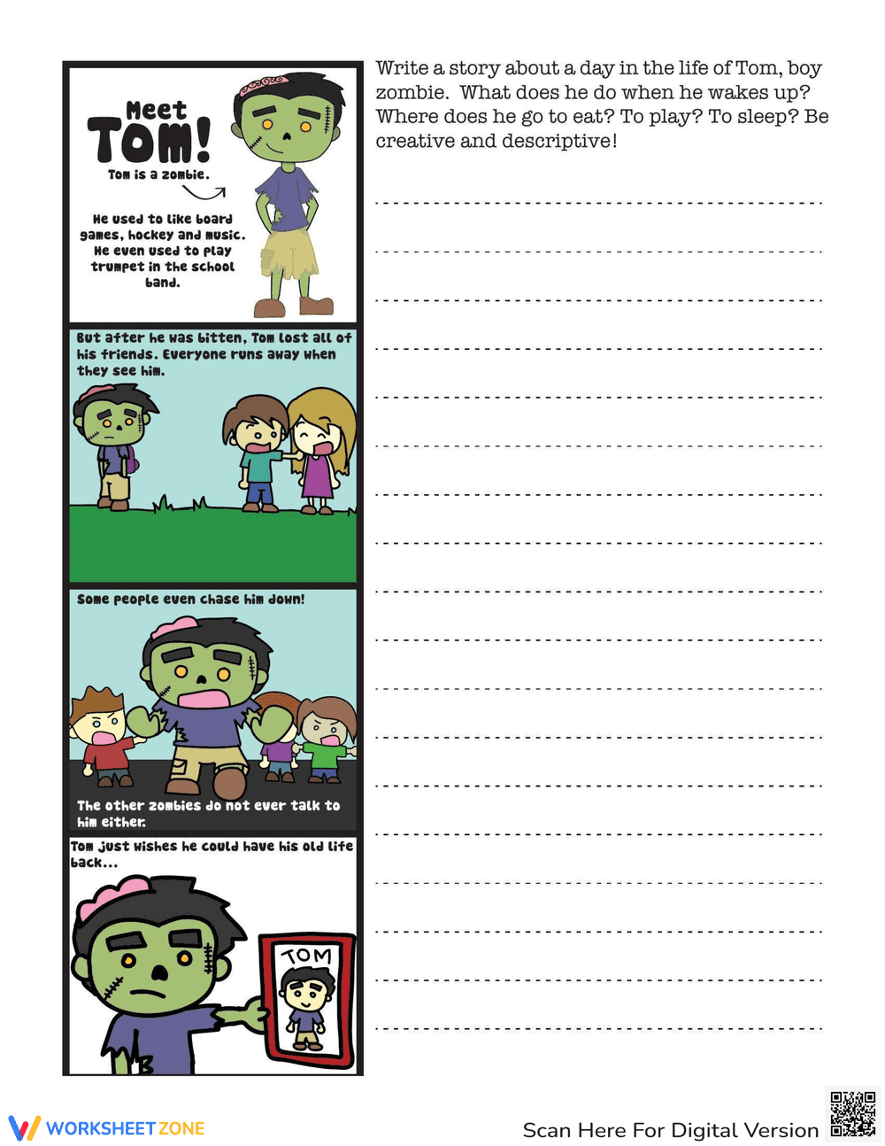 Zombie Apocalypse: Creative Writing Prompts - Page 1
