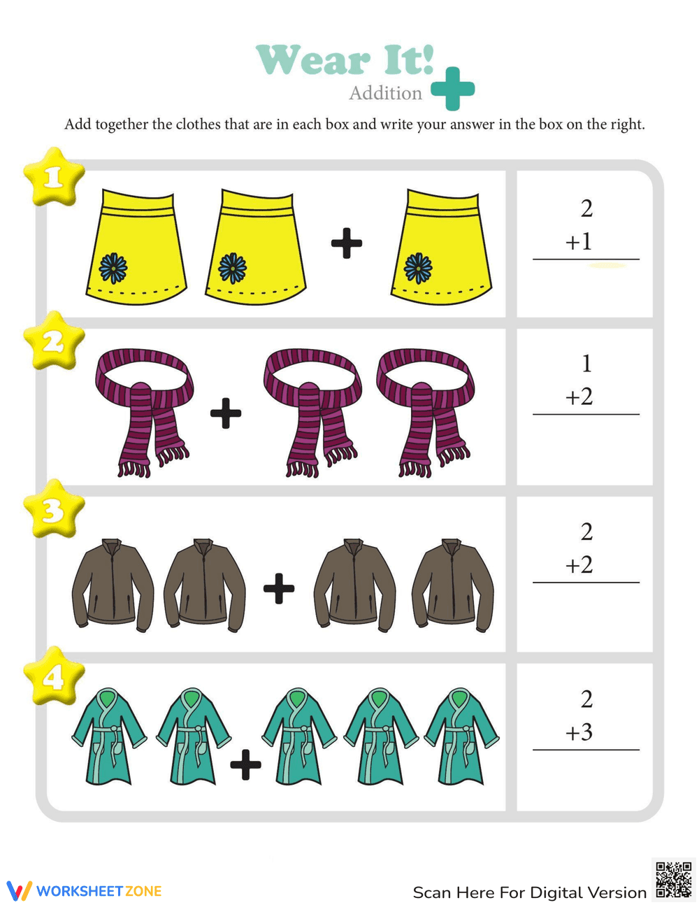 Addition Practice: Enhance Arithmetic Skills - Page 1