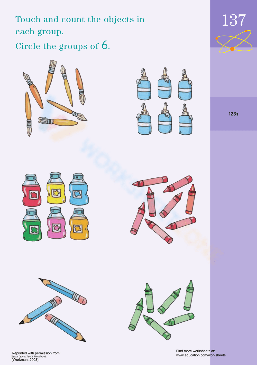 Number Netting: Math Skills Practice - Page 1