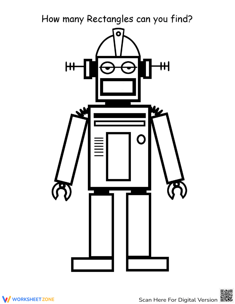 Find and Identify Shapes - Page 1