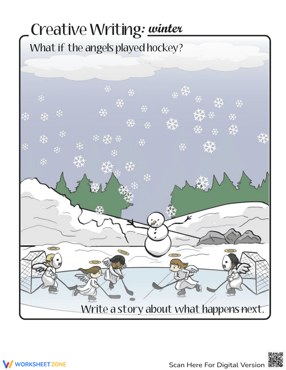 Creative Winter Writing Prompt: Spark Imagination - Page 1