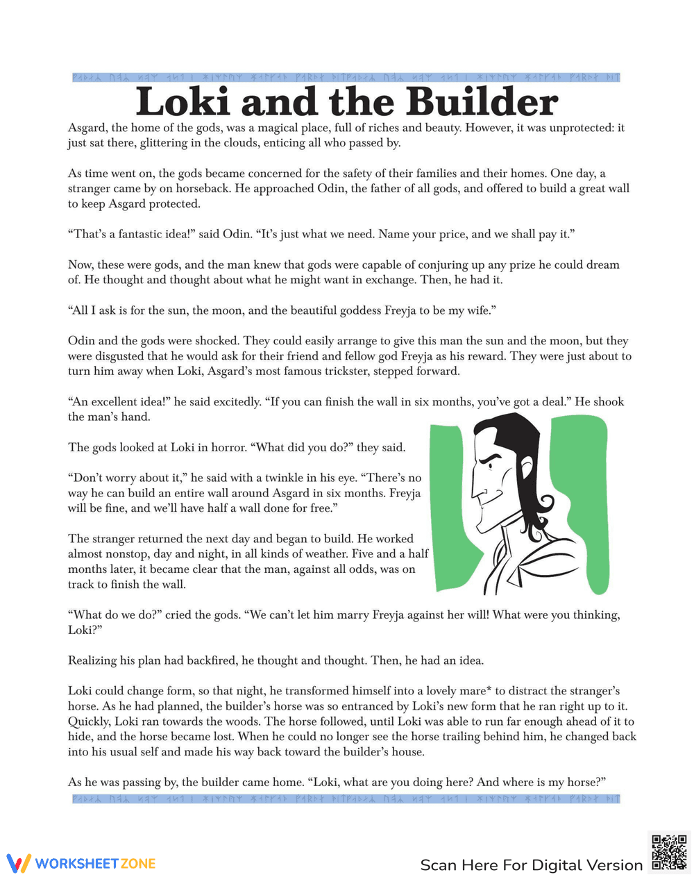 Loki and the Builder: Exploring Norse Mythology - Page 1