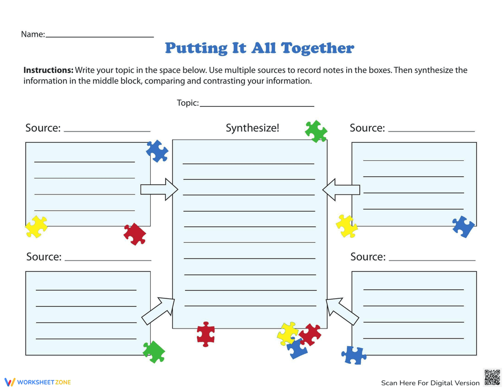 Putting it All Together Activity - Page 1
