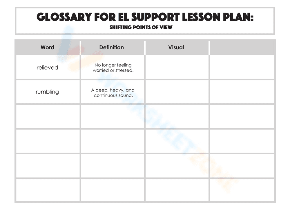Glossary: Shifting Points of View - Page 2