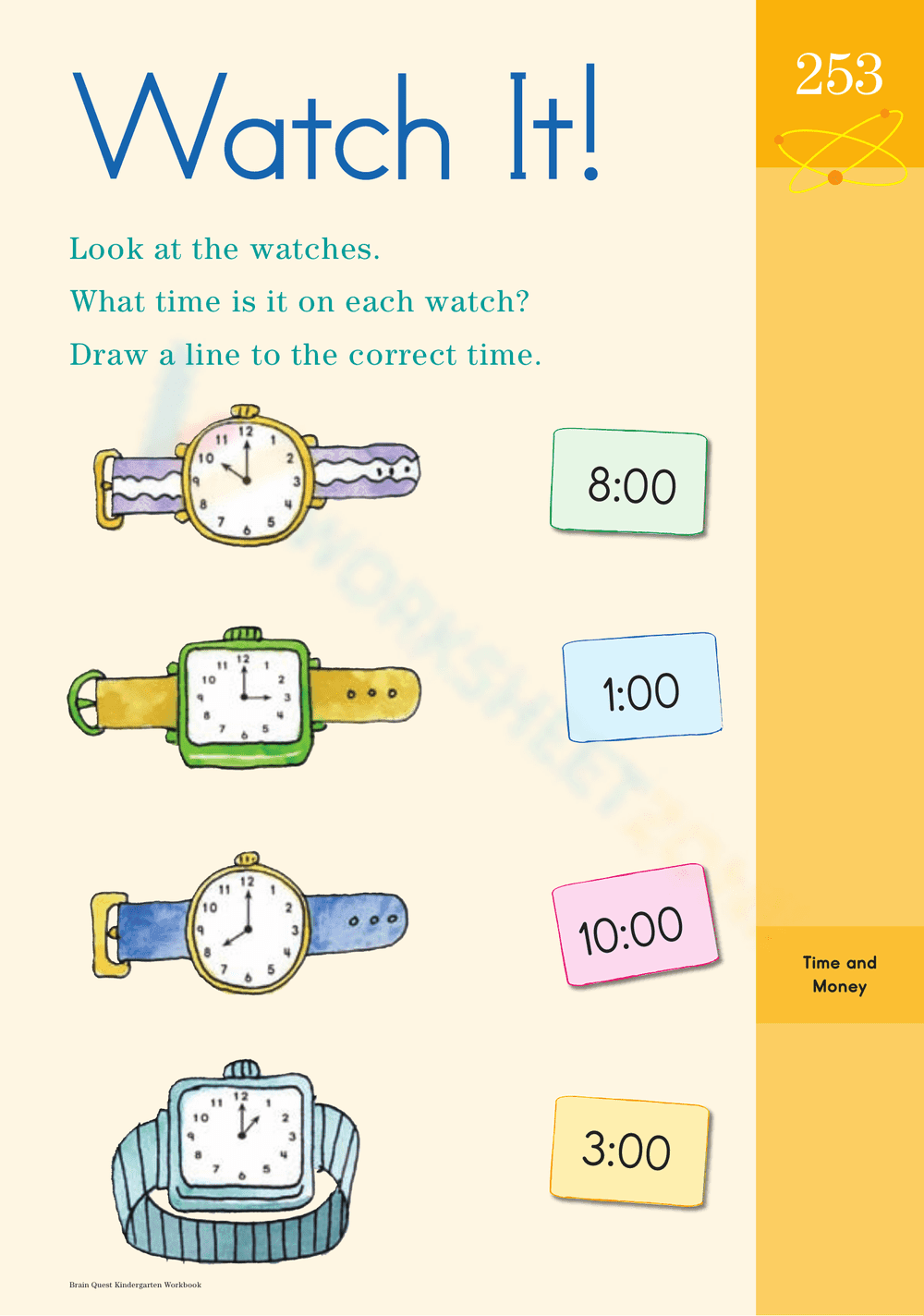 Watch: Learn Time Management Worksheet - Page 1