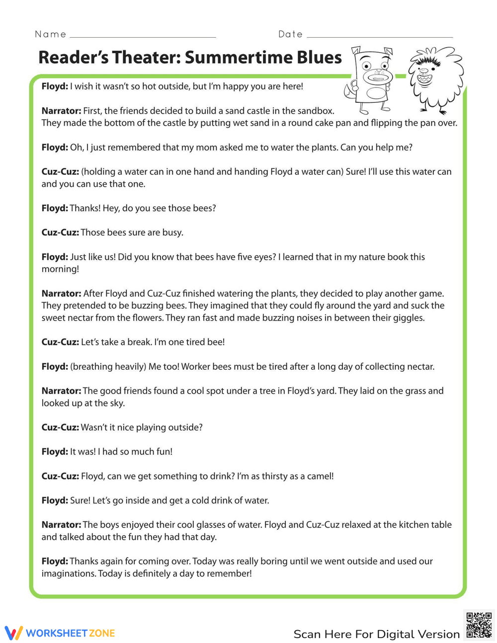 Reader’s Theater: Summertime Blues - Page 2