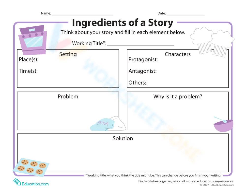 Ingredients of a Story: Understanding Story Elements - Page 1