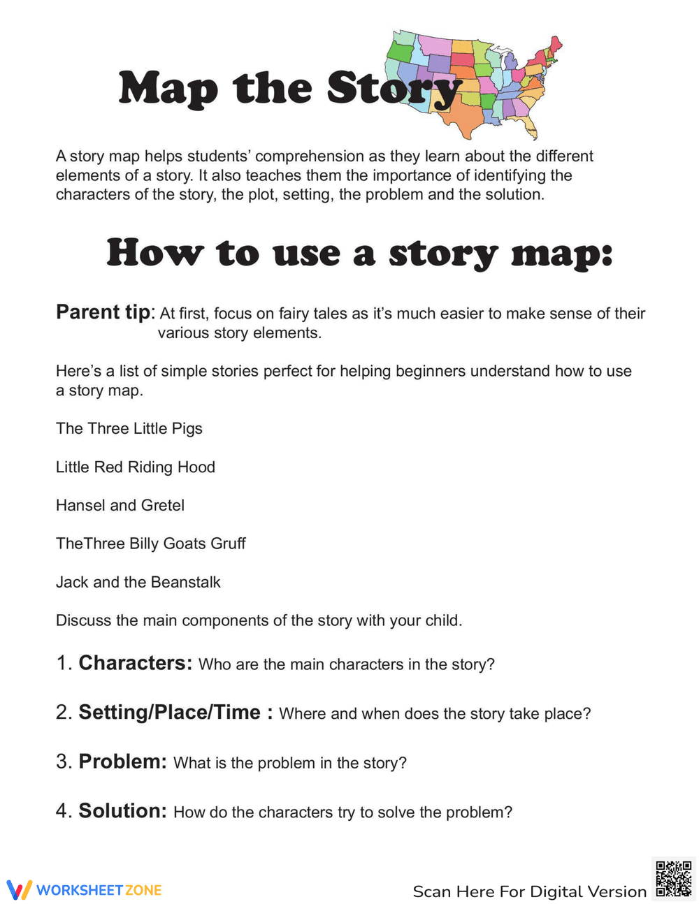 Map the Story - Page 1