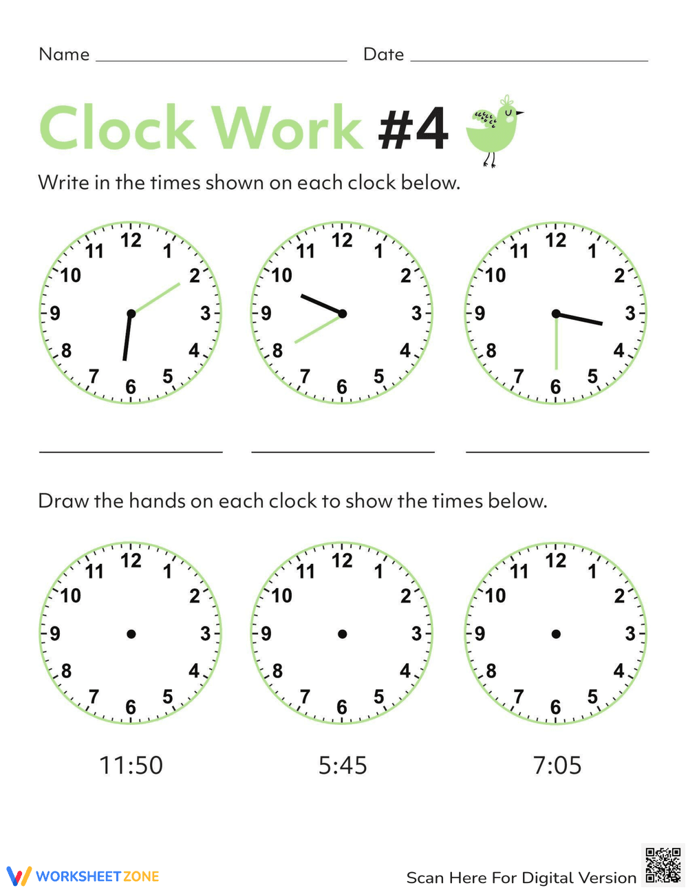 Clock Work #4 - Page 1