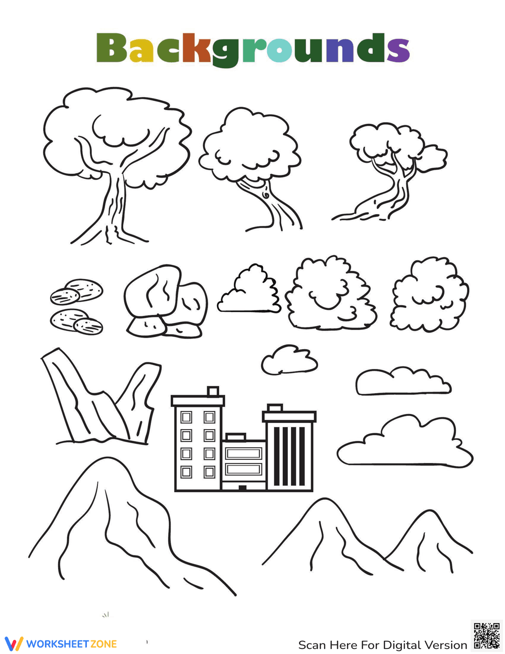 Create Your Own Comic Worksheet - Page 3